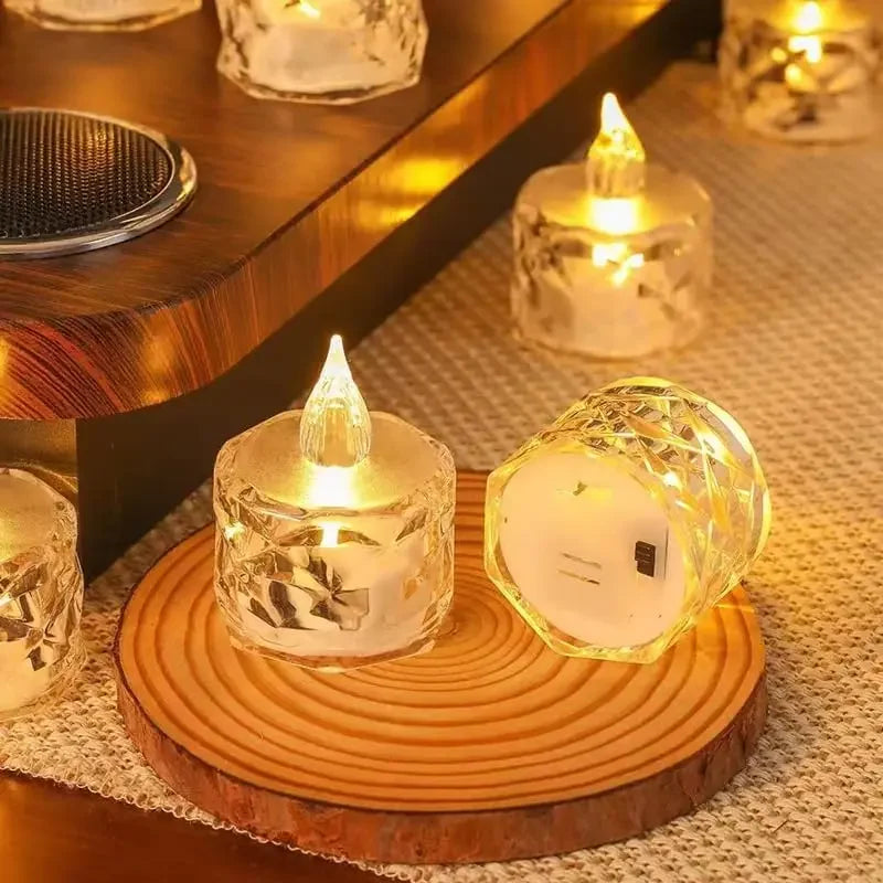 Bougie LED sans flamme