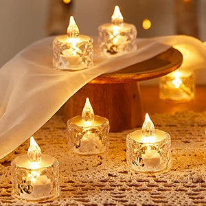 Bougie LED sans flamme
