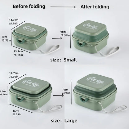 Thickened Folding Pet Bowls