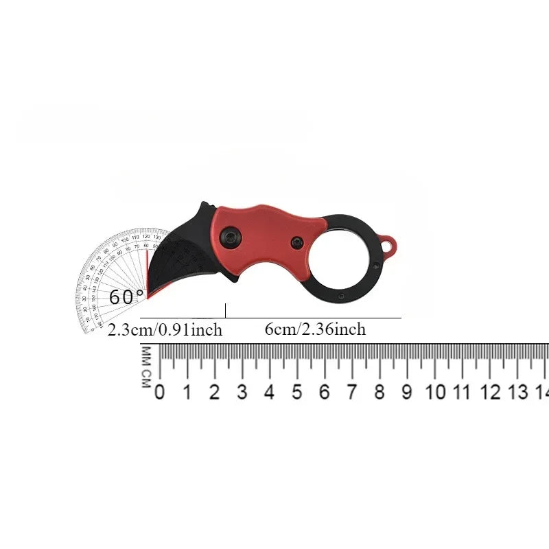 Outdoor Folding Knife EDC Key Fox Claw