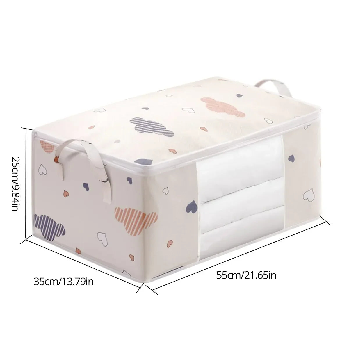 Clothes Storage Bag With Reinforced Handle