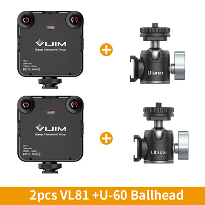 Lampe LED pour appareil photo VIJIM