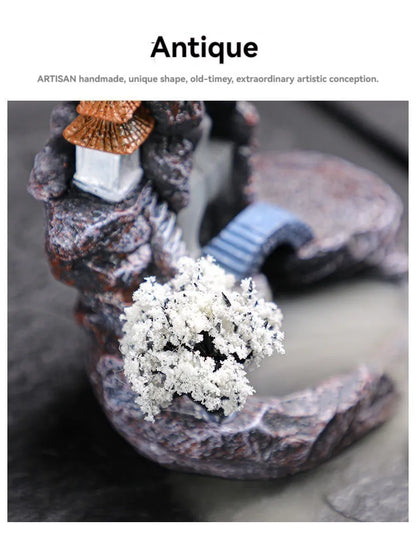 Backflow Incense Holder Waterfall Home Decor