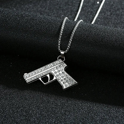 ZAKOL Hip Hop Cross Pendant Necklace