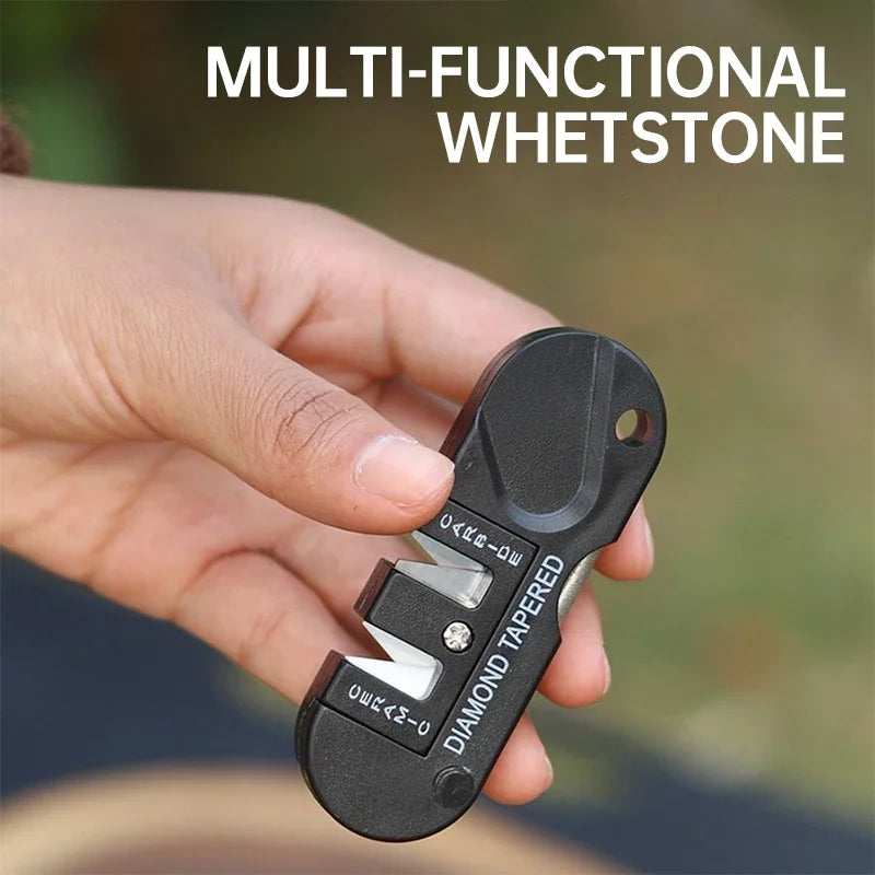 Portable 4-in-1 Whetstone Sharpener