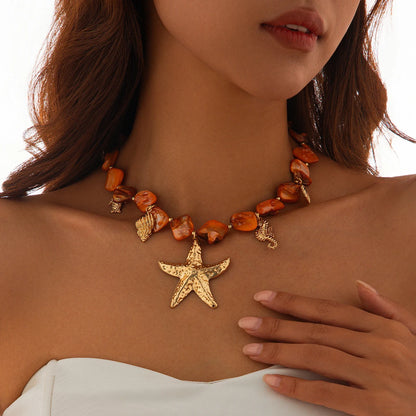 Bohemian Irregular Chain Necklace