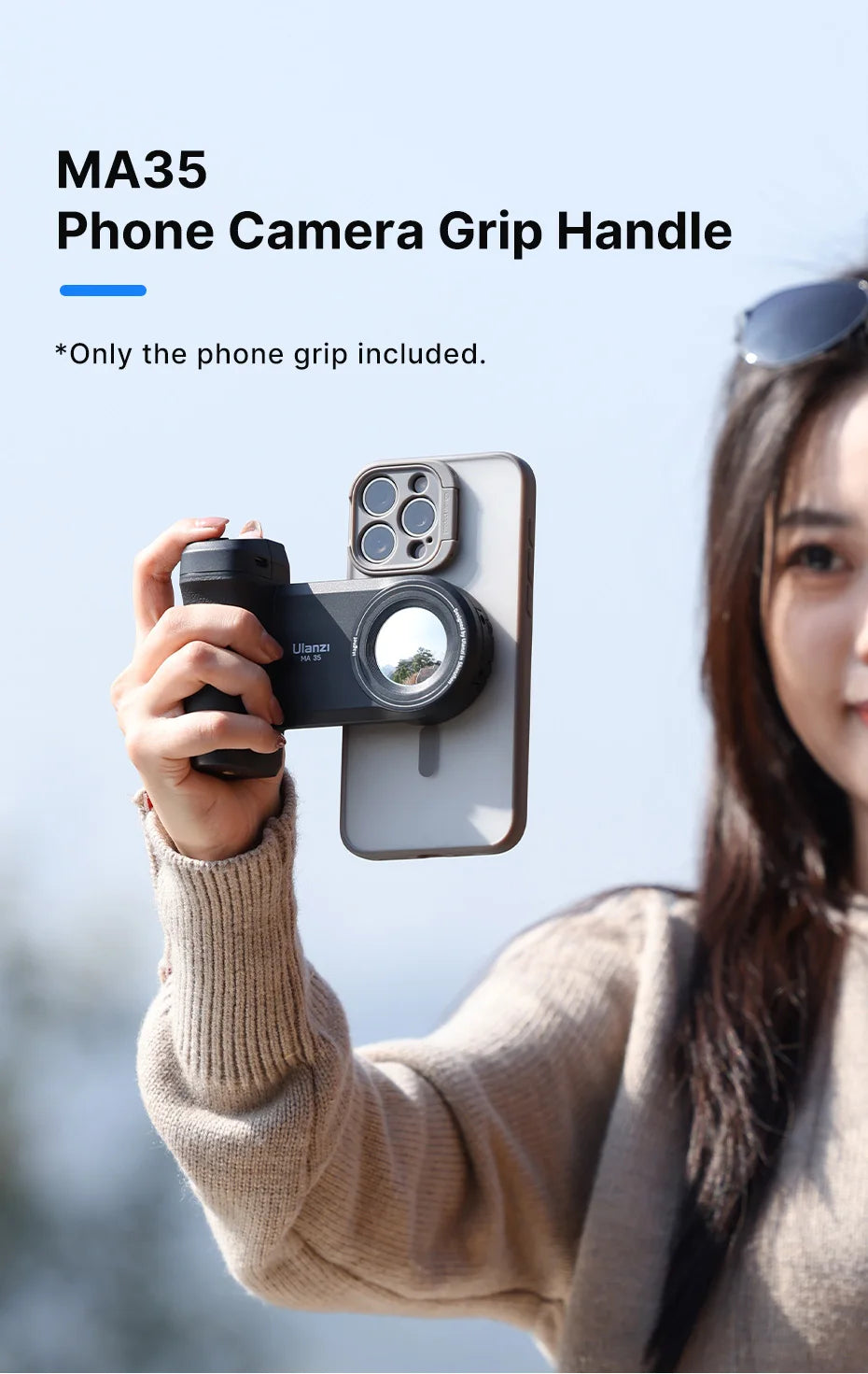 Ulanzi MagSafe Smartphone Camera Shutter Grip
