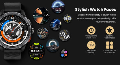 Reloj inteligente HAYLOU Solar Ultra con GPS