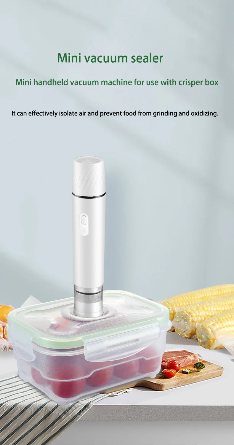 Mini Handheld Vacuum Sealer Machine
