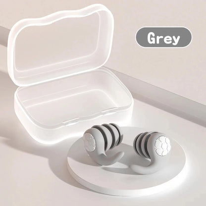 Tapones para los oídos de silicona suave con cancelación de ruido