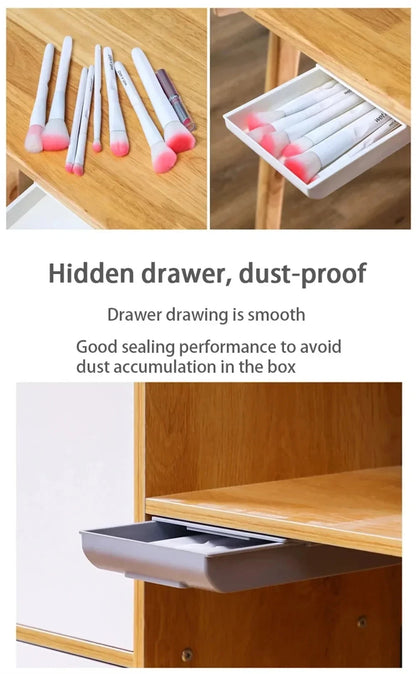 Hidden Storage Box Desk Storage Drawer