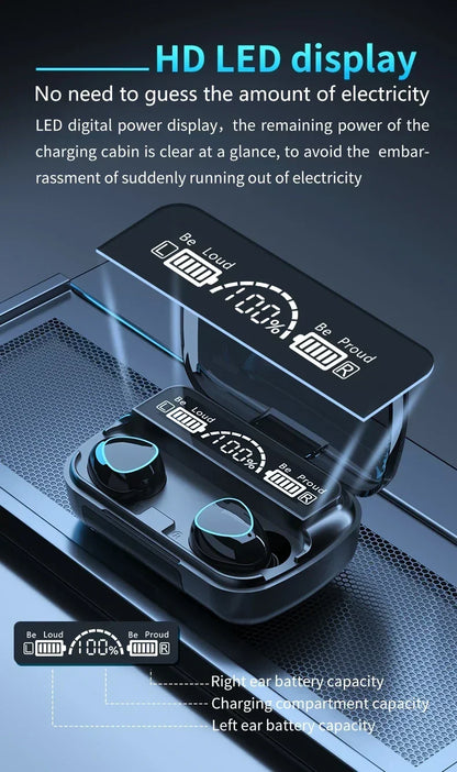 Original M10 Bluetooth Wireless Earpods
