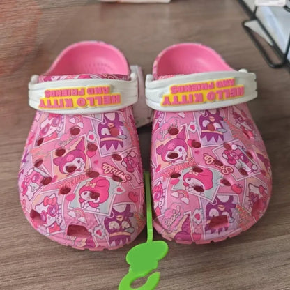 New Sandals Children Kuromi Sanrio