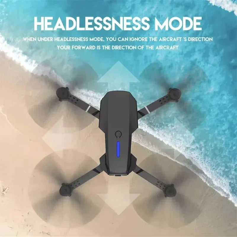E88Pro Foldable RC Drone 4K/1080P HD Cam