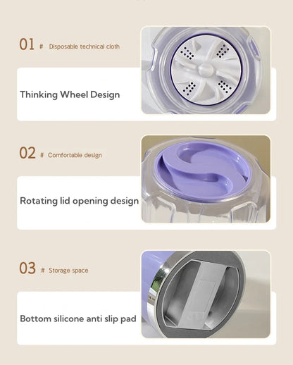 Mini Rechargeable Portable Washing Machine