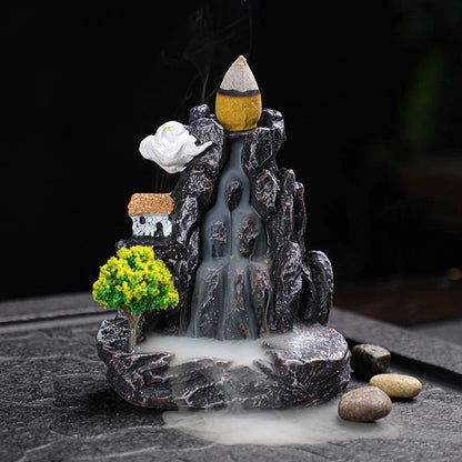 Backflow Incense Holder Waterfall Home Decor