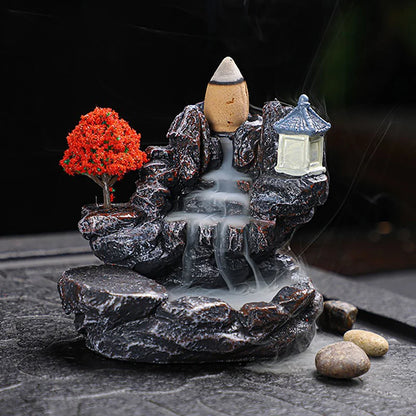 Backflow Incense Holder Waterfall Home Decor