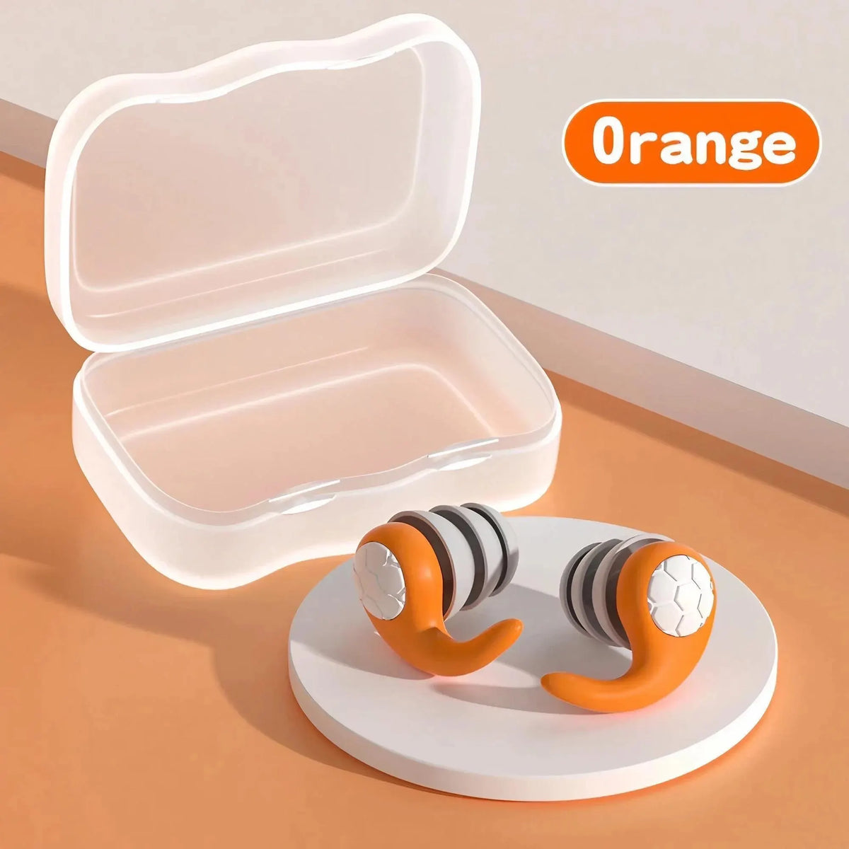 Tapones para los oídos de silicona suave con cancelación de ruido