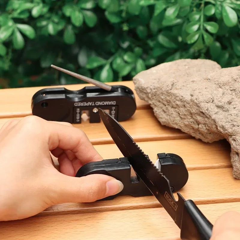 Portable 4-in-1 Whetstone Sharpener