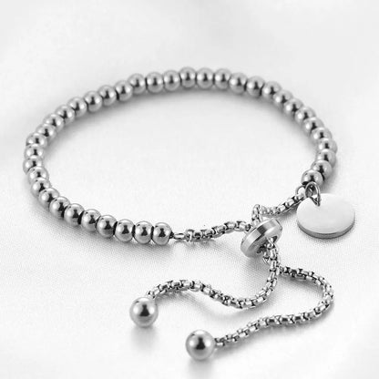 Bracelet personnalisé en acier inoxydable tendance