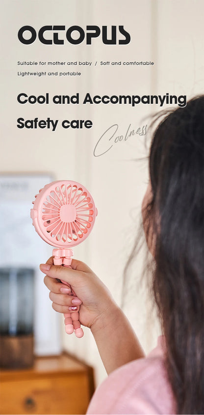 Portable Oscillating Pram Mini Fan Mini