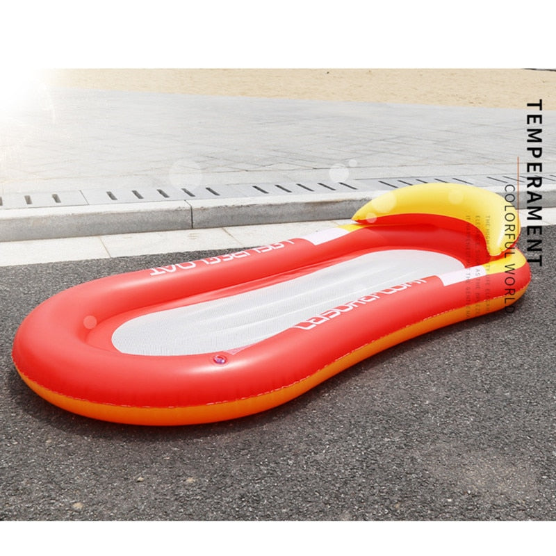 Outdoor Inflatable Water Hammock Lounger Chair - BestShop