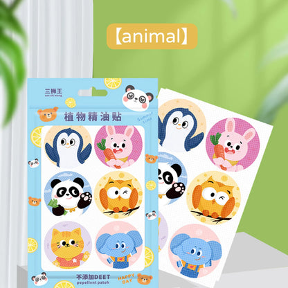 Plant formula summer cartoon sticker
