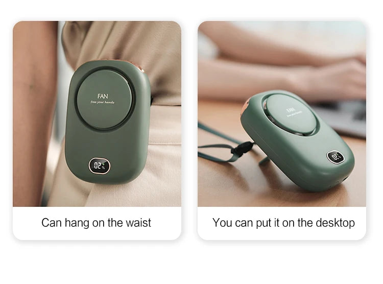 Portable Hanging Neck Fan
