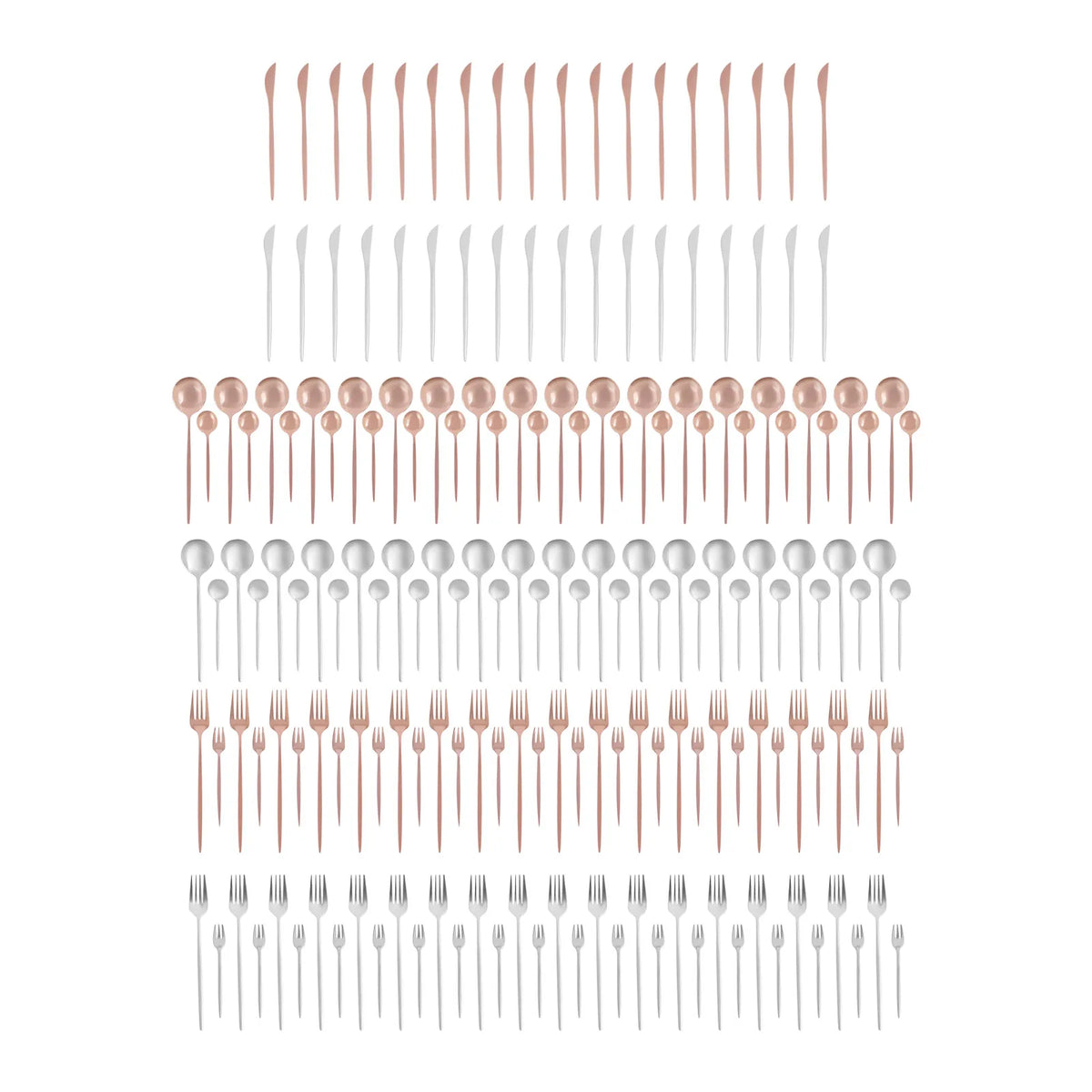 Flatware Set Stainless Steel Silverware Cutlery