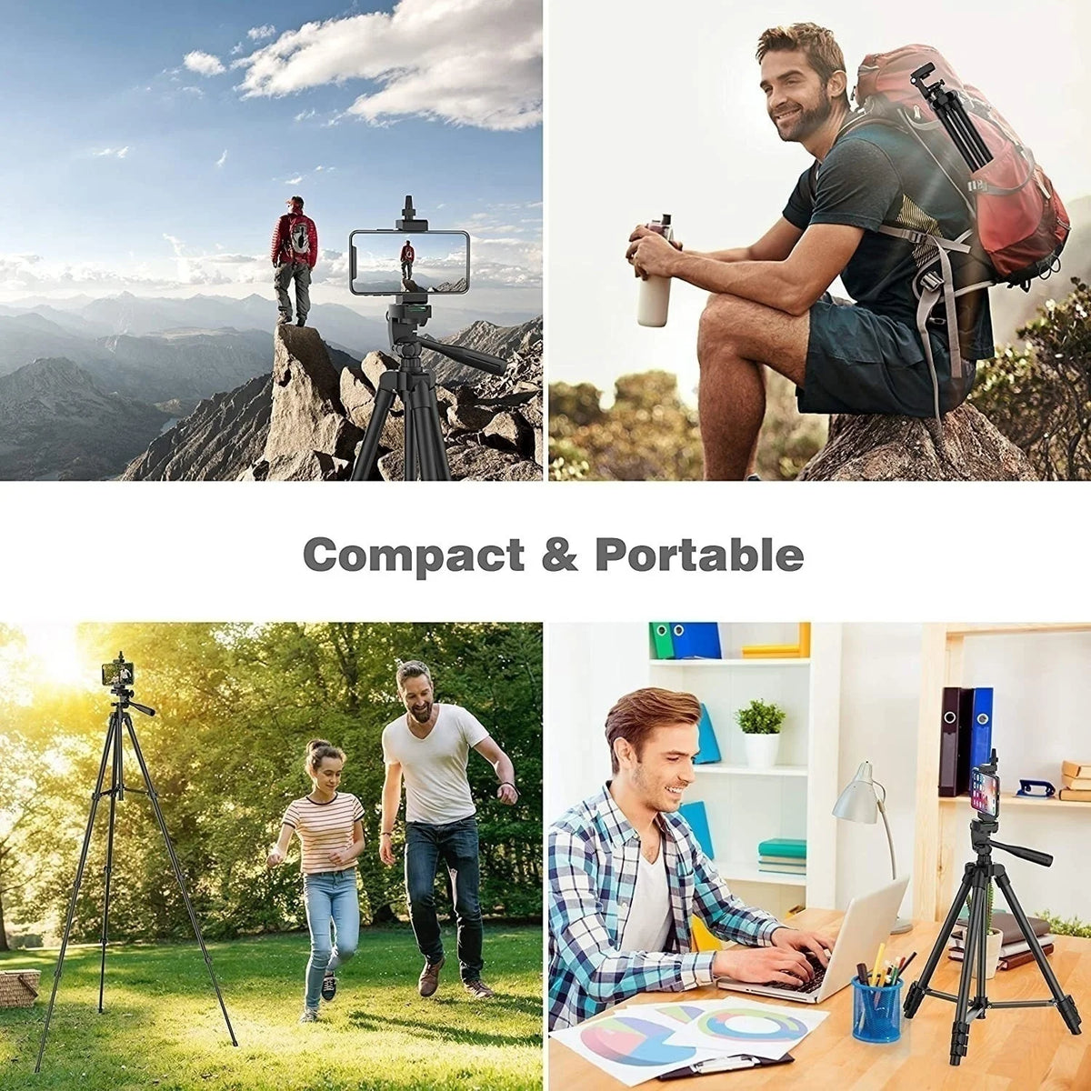 DSLR Flexible Tripod Extendable Stand
