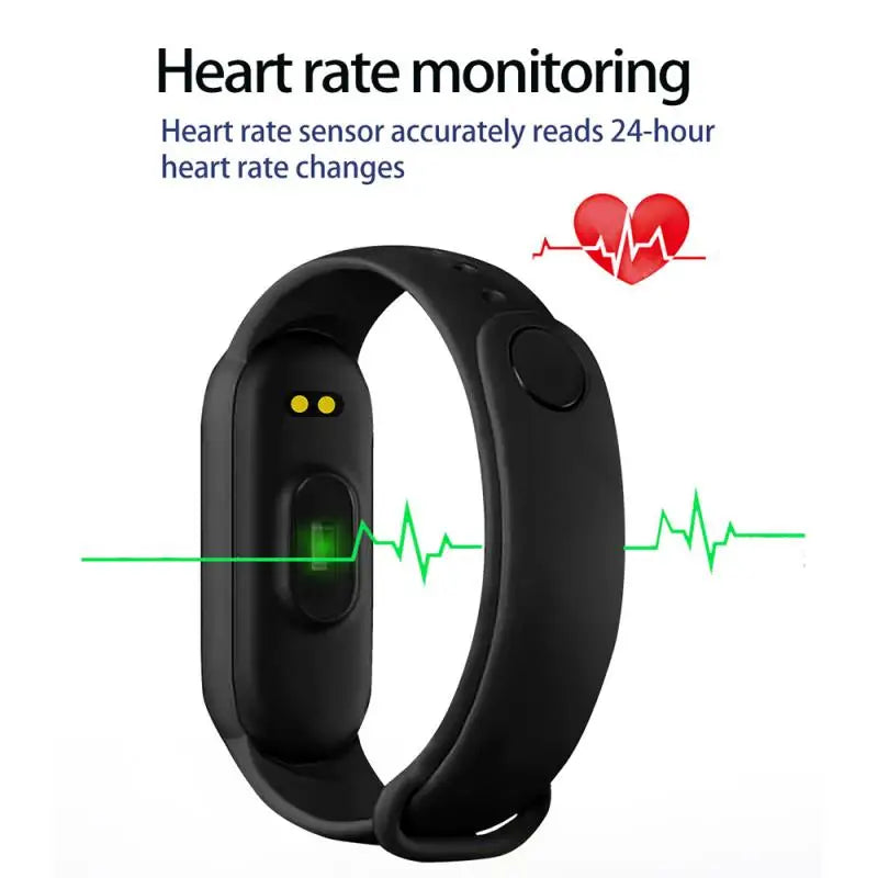 M6 Smart Watch Men Women Fitness Smart Bracelet
