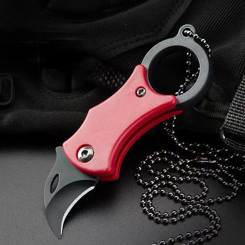 Outdoor Folding Knife EDC Key Fox Claw