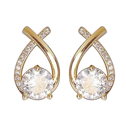 Fashion Cross Stud Earrings