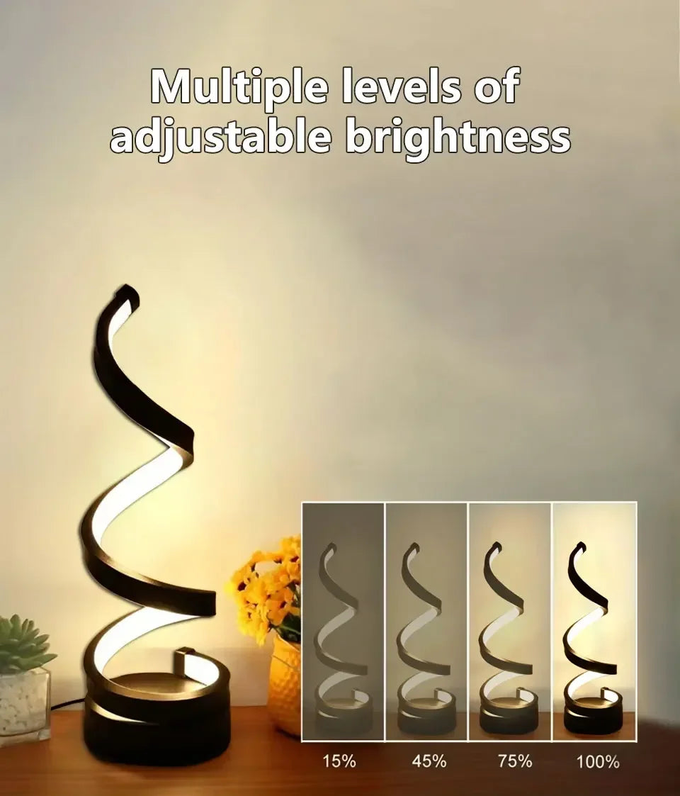 Creative Spiral LED Night Light