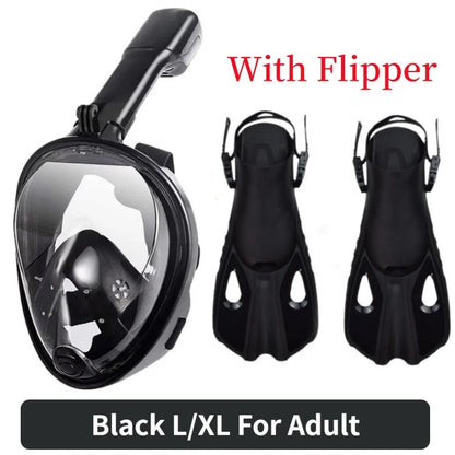 Underwater Scuba Anti Fog Full Face Diving Mask