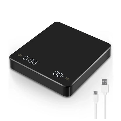 Digital Coffee Scale with Timer LED