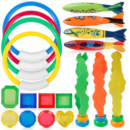 Summer Children Swimming Octopus Dive Toys - BestShop