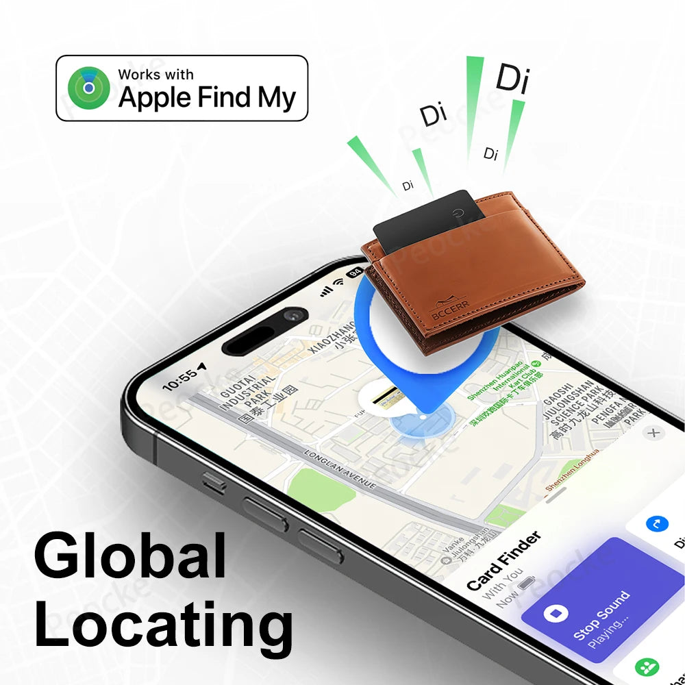 Wallet Anti-loss Card GPS Location Tracking