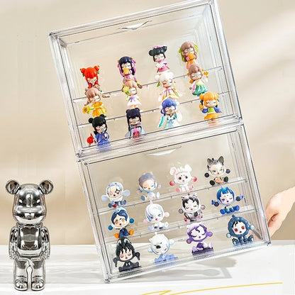 Clear Display Box Stackable Plastic Storage
