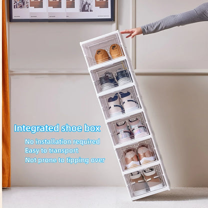 6 Layers Shoes Box Storage Organizers