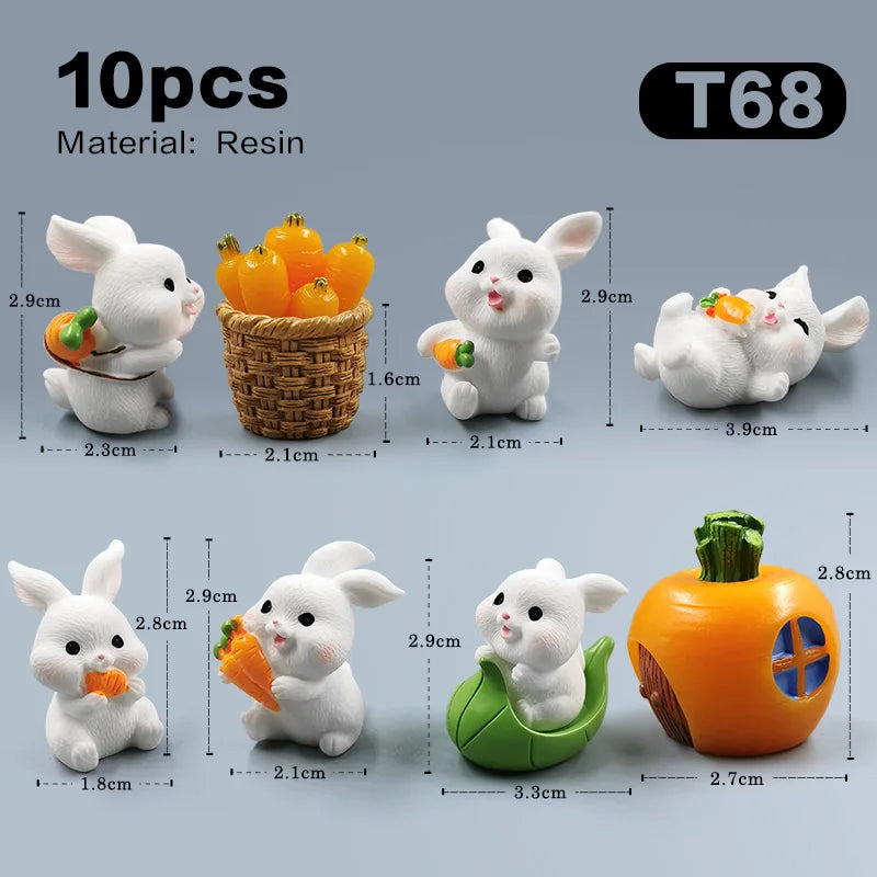 Easter Cute Rabbit Figurine