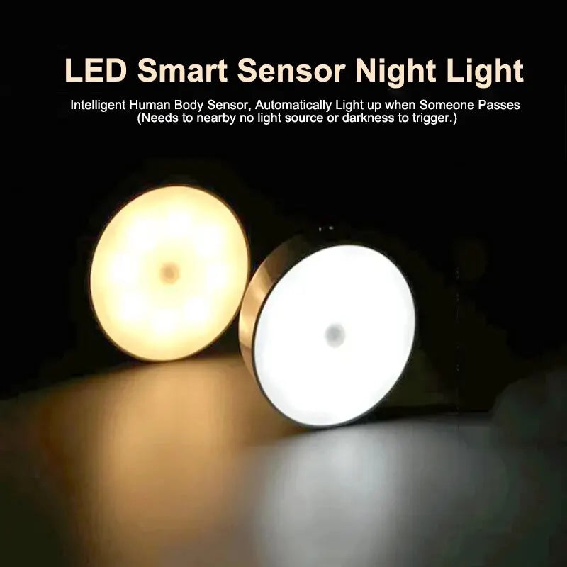 Magnetic LED Night Light Body Sensor
