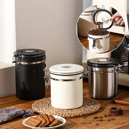 Coffee Beans Vacuum Sealed Jug