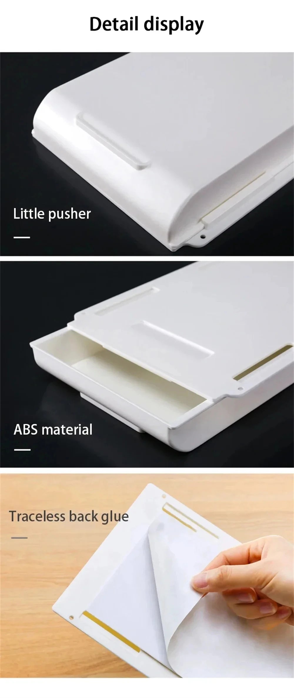 Hidden Storage Box Desk Storage Drawer