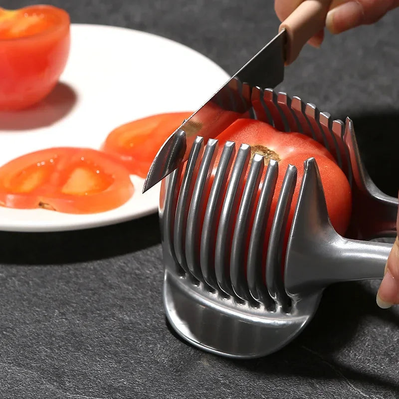 Trancheuse portative de cuisine en acier inoxydable 