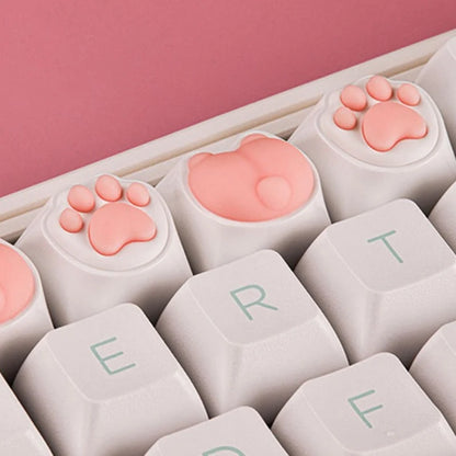 Cute Cat Paw Keycaps For Mechanical Keyboard 1PC