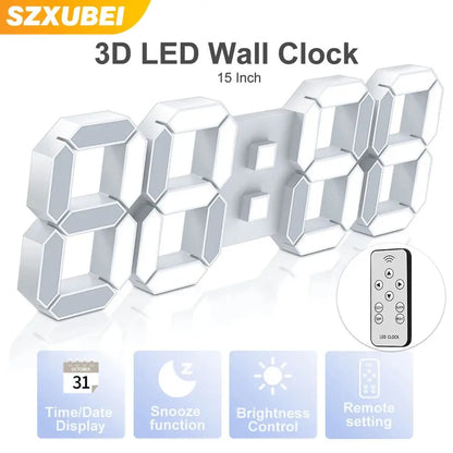 3D LED Digital Clock