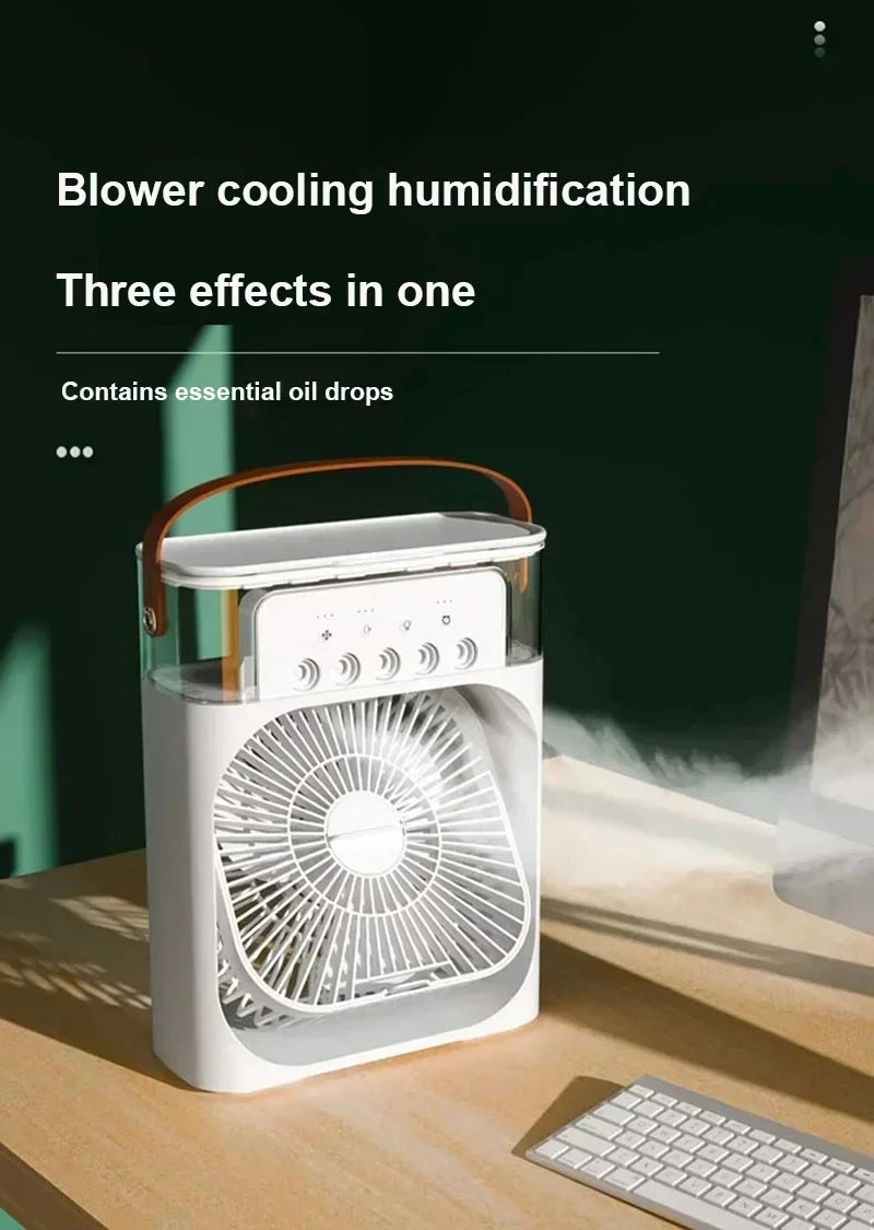 3-in-1 Portable Humidifier Fan Air Conditioner