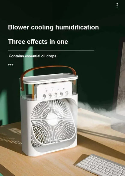3-in-1 Portable Humidifier Fan Air Conditioner