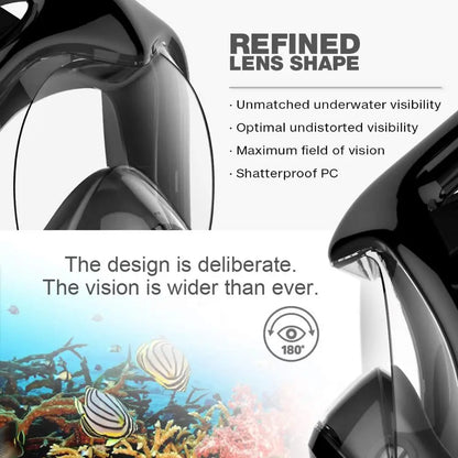 Underwater Scuba Anti Fog Full Face Diving Mask